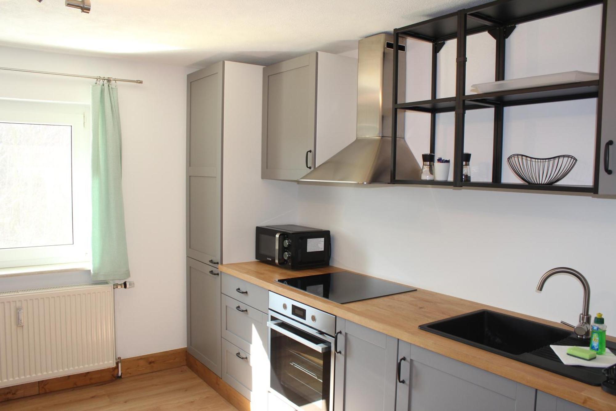 Ferienwohnung Feldblick Struppen Buitenkant foto