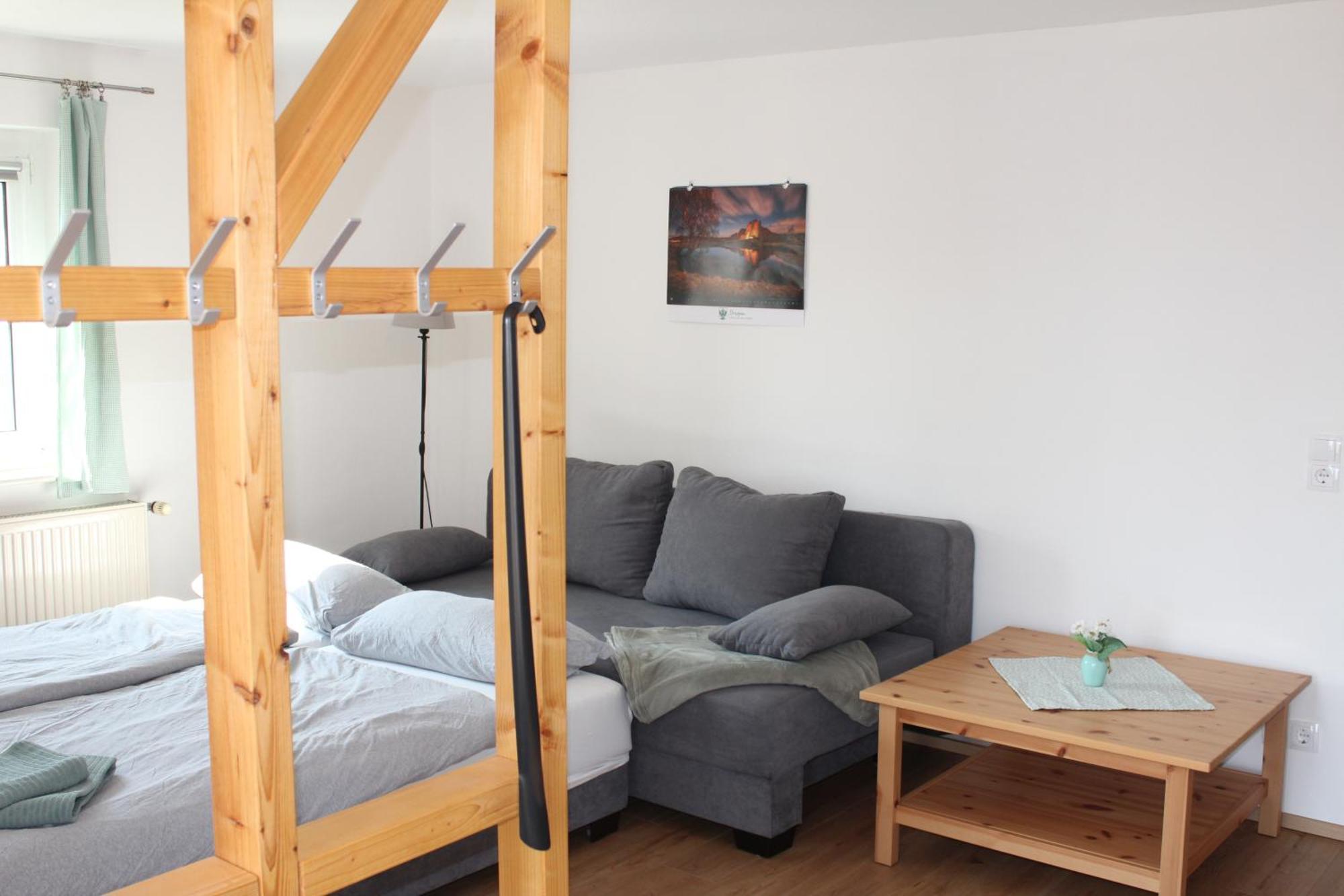 Ferienwohnung Feldblick Struppen Buitenkant foto