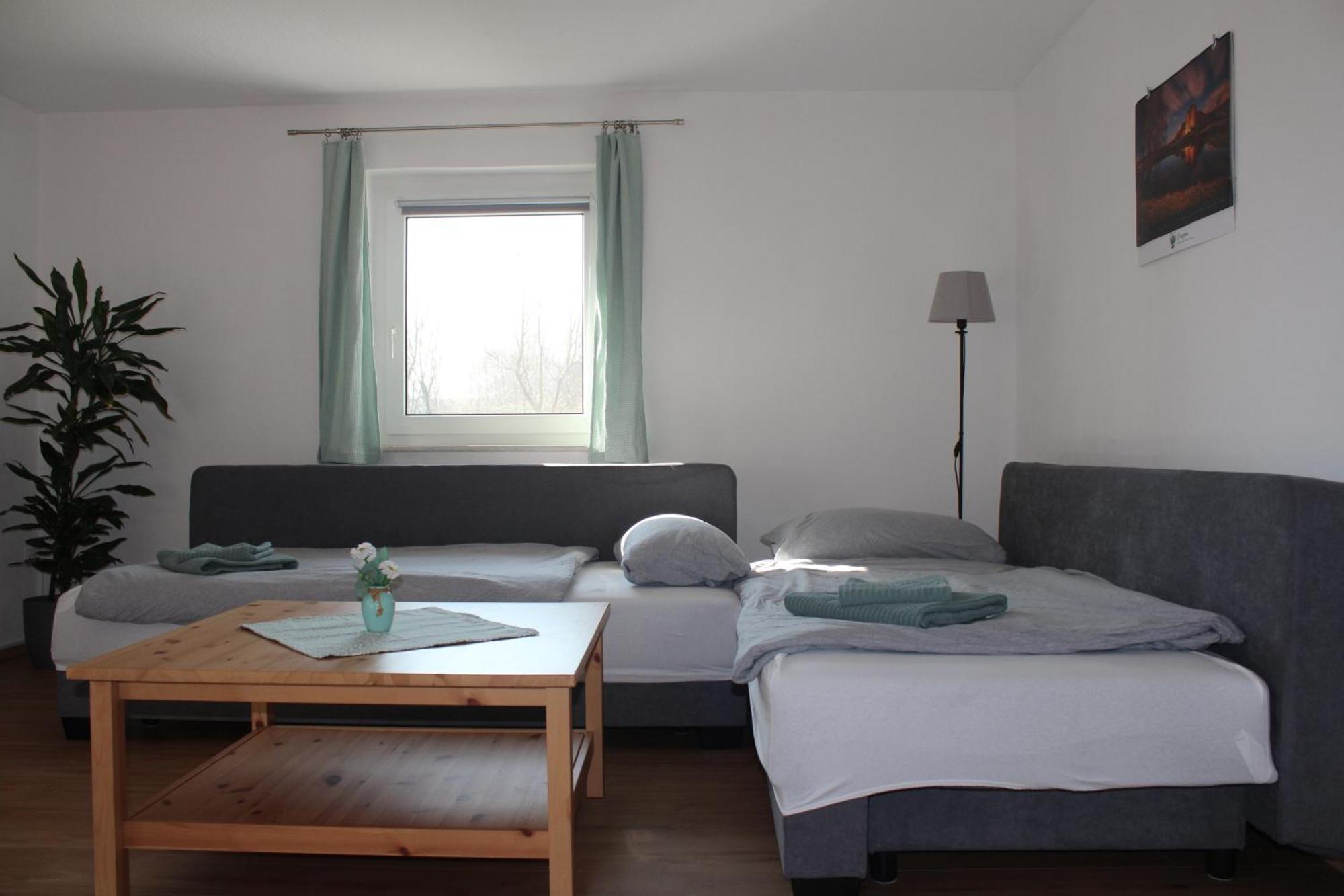 Ferienwohnung Feldblick Struppen Buitenkant foto